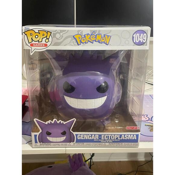 Funko POP! Jumbo: Pokemon Gengar 10" #1049 (Target Exclusive) - Picture 1 of 1